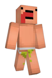 manicbeach Minecraft avatar full body