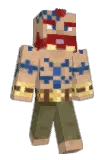 manstars Minecraft avatar full body
