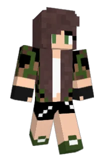 marie_loup Minecraft avatar full body