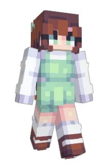 maschako Minecraft avatar full body