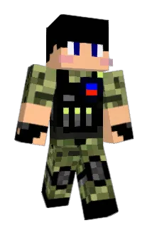master04131 Minecraft avatar full body