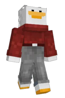 matell Minecraft avatar full body