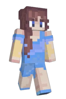 mathimagical Minecraft avatar full body