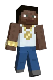maturzysta Minecraft avatar full body