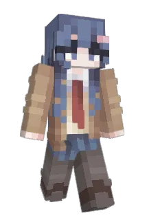 maypeaches Minecraft avatar full body