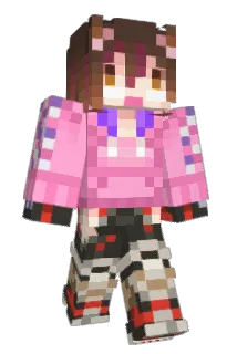 mazyomiki Minecraft avatar full body