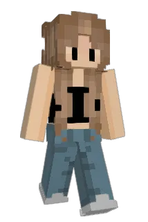 me111anie Minecraft avatar full body