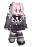 mechycat Minecraft avatar full body