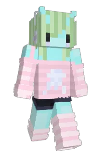 meduzae Minecraft avatar full body