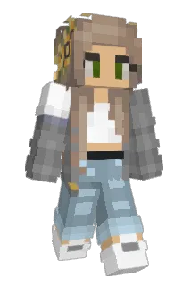 meeegan Minecraft avatar full body