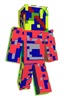 megacrystal Minecraft avatar full body