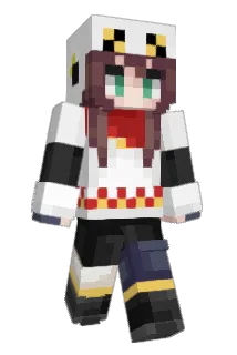 meguminmin Minecraft avatar full body