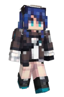 meies Minecraft avatar full body