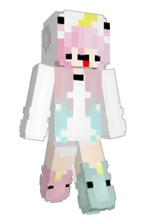 meile Minecraft avatar full body