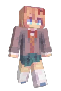 mekkoid Minecraft avatar full body