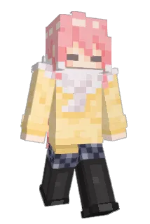 melancholictea Minecraft avatar full body