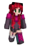 melesita Minecraft avatar full body