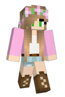 melligames Minecraft avatar full body