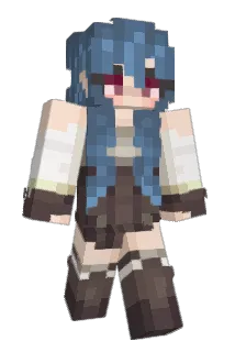 melodyheartzz Minecraft avatar full body