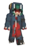 melomfruit Minecraft avatar full body