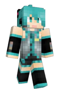 mengshi Minecraft avatar full body