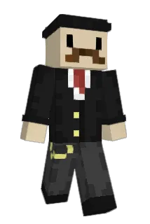 menshave Minecraft avatar full body