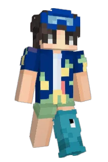 mentqr Minecraft avatar full body
