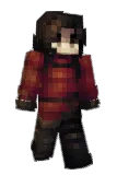 meowlez Minecraft avatar full body