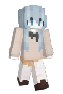 meowxdrofl Minecraft avatar full body