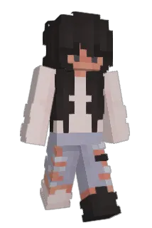 merainbow Minecraft avatar full body
