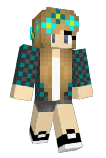 meshgal Minecraft avatar full body