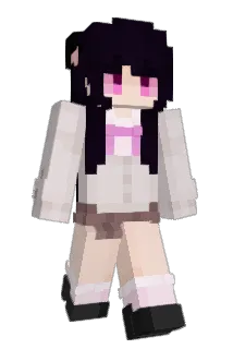 meteochan Minecraft avatar full body