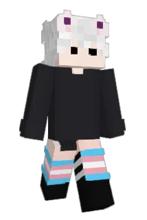 methmaid Minecraft avatar full body