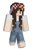 mfCrow Minecraft avatar full body