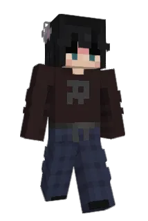 mhfiredragon Minecraft avatar full body
