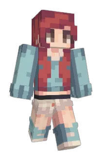 mht Minecraft avatar full body