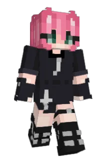 miaouing Minecraft avatar full body