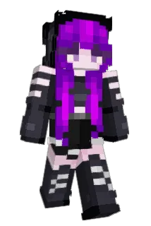 micazepam Minecraft avatar full body