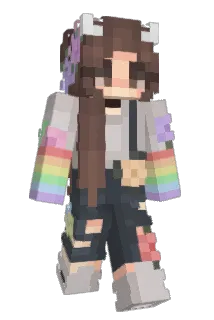 microtherapy Minecraft avatar full body
