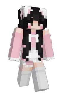 miebun Minecraft avatar full body