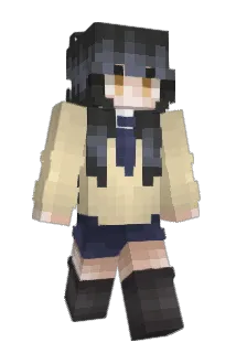 mierukochan Minecraft avatar full body