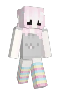 miilkatea Minecraft avatar full body