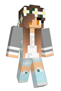 mika_senpai Minecraft avatar full body