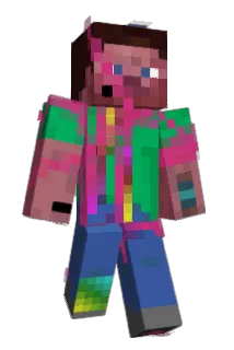 mikajime Minecraft avatar full body