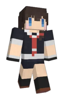 mikanberry Minecraft avatar full body