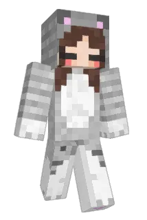mikanyanko Minecraft avatar full body
