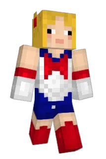 mikaylaPVC10 Minecraft avatar full body