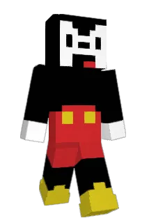 mikkihiiri Minecraft avatar full body