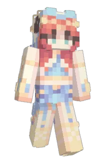 mikufricker Minecraft avatar full body