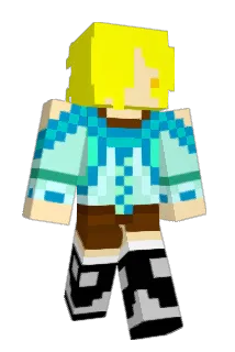 mikuhina Minecraft avatar full body